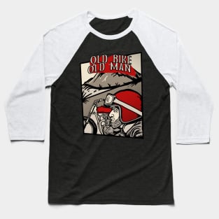 old biker Baseball T-Shirt